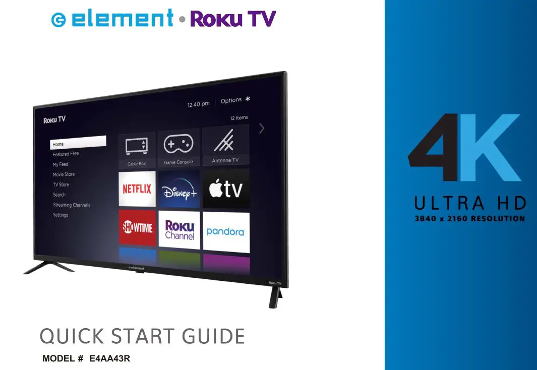 element E4AA43R User Guide