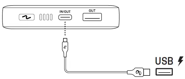 InfinityLAB INSTANTGO 5000 mAh Wireless Power Bank 4