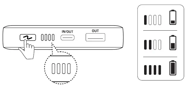 InfinityLAB INSTANTGO 5000 mAh Wireless Power Bank 6