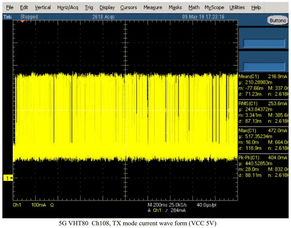 VESTAL 17WFM25 Wi Fi BT Combo Module - fig1