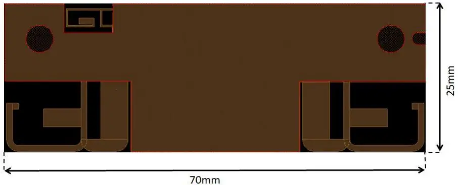 VESTAL 17WFM25 Wi Fi BT Combo Module - fig2