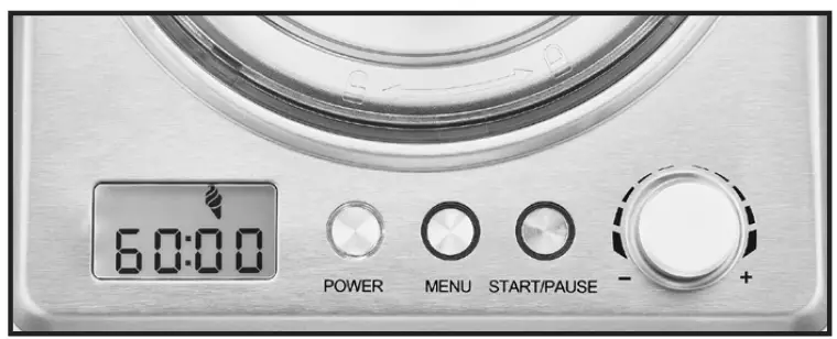 WARING COMMERCIAL WCIC25 Series 25 Quart Compressor Ice Cream Maker - TOUCH CONTROLS