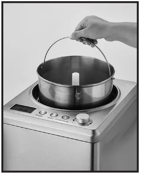 WARING COMMERCIAL WCIC25 Series 25 Quart Compressor Ice Cream Maker - fig