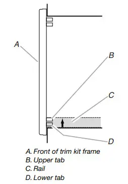 KitchenAid MKC2157 Microwave Oven Built in Trim Kit - Install Trim Kit Frame 1