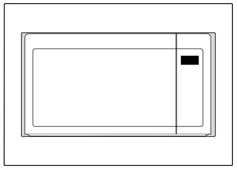 KitchenAid MKC2157 Microwave Oven Built in Trim Kit - Install Trim Kit Frame 3