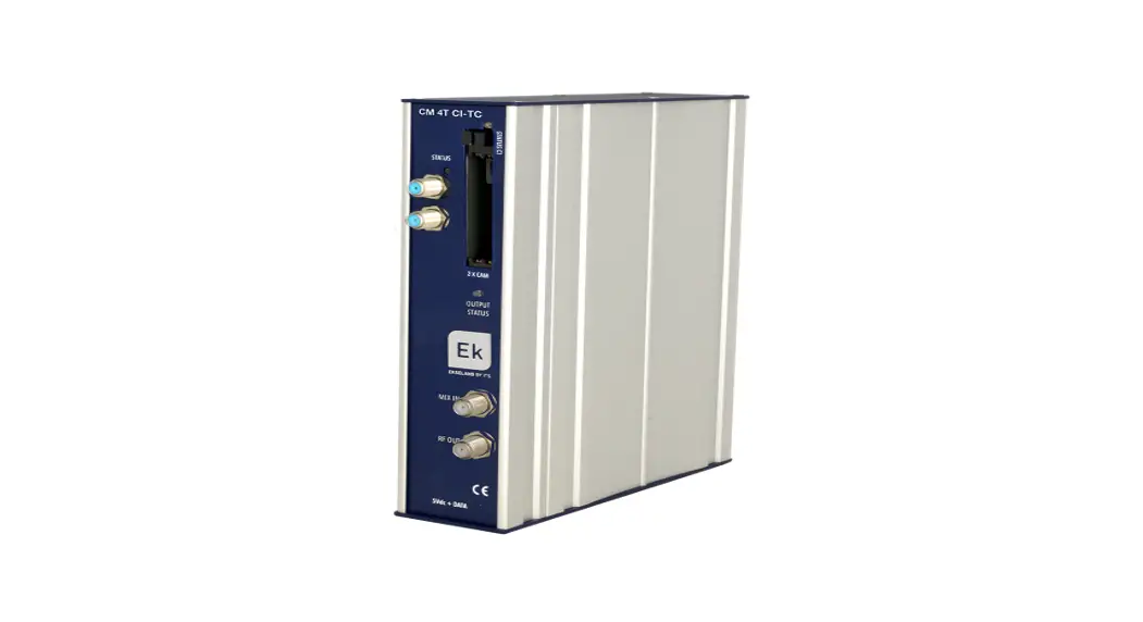 Ekselans Cm 4t-ci-tc Dvb T/t2/c To Cofdm/qam Transmodulator With Dual Ci User Manual