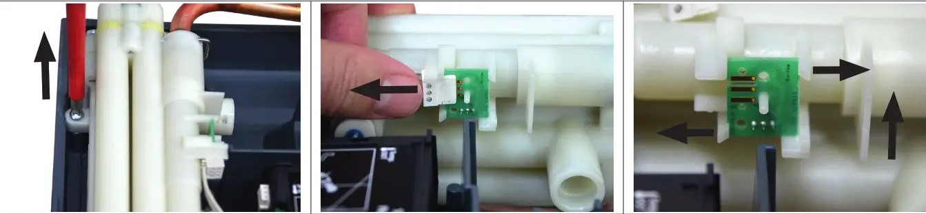 CLAGE SA DX2 E Comfort Instant Water Heater - Exchange of flow sensor 4