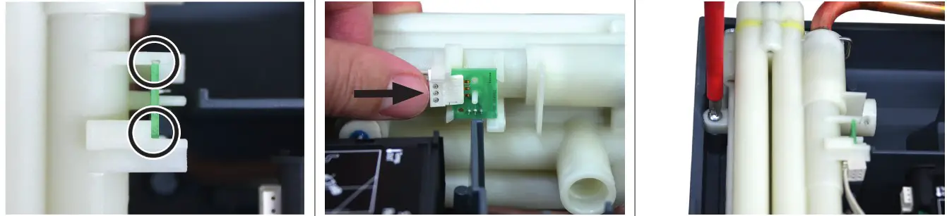 CLAGE SA DX2 E Comfort Instant Water Heater - Exchange of flow sensor 5