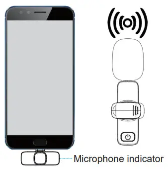 Microphones K1 IndoorOutdoor Wireless Microphone - front