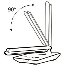 Manjia Technology TX26C0 LED Lighting Desk Lamp - Directions for use 3