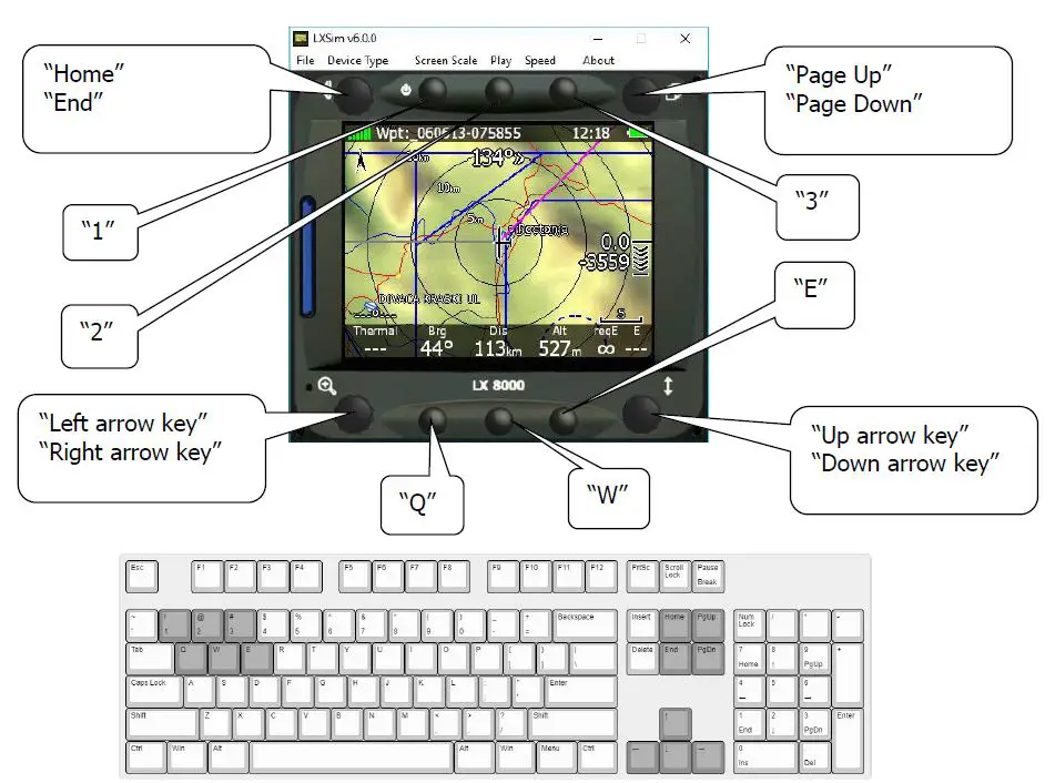 lxnav LX9000 LX Sim High End Vario Navigation System 3