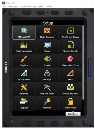 lxnav LX9000 LX Sim High End Vario Navigation System 5