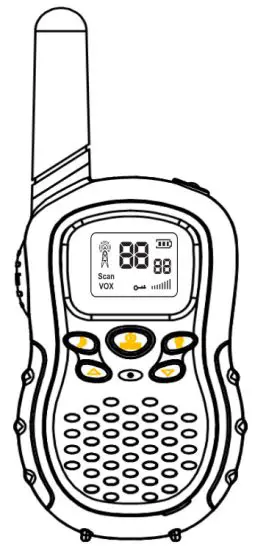 FOREDOM J 388C Walkie Talkies for Kids