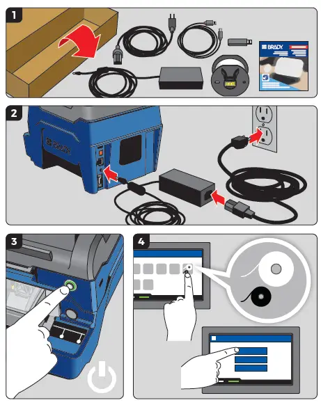 BRADY Wraptor A6200 Printer Applic 1