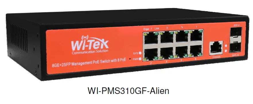 Wi-Tek-WI-PMS310GF-Alien-Gigabit-L2-Managed-PoE-Switch-1