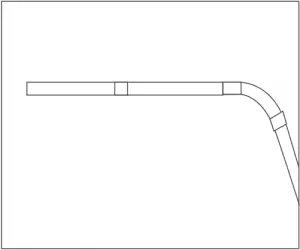 Hose Connection with Plastic Tube 2