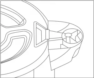 Leg and caster wheel Installation 1