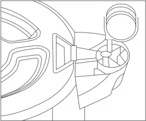 Leg and caster wheel Installation 3