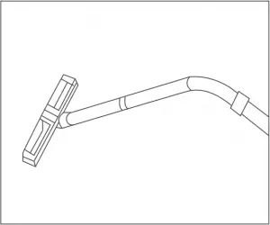 Plastic Tube Connection with Fur Integrated Brush 2