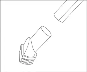 Plastic Tube Connection with The Small Round Brush 1