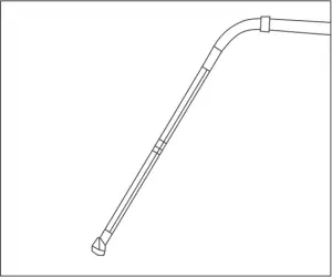 Plastic Tube Connection with The Small Round Brush 2