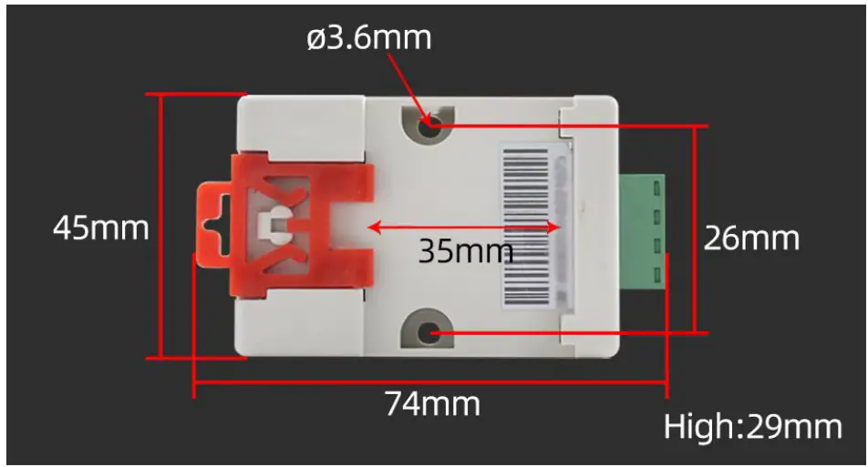 SONBUS-QM1810C-Bus-Rail-Type-Temperature-and-Humidity-Sensor-fig-1