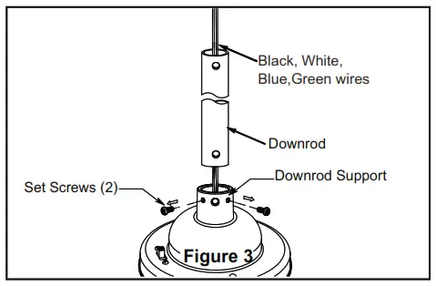 ARRANMORE LIGHTING AND FAN AR-2281 Santiago Ceiling Fan - Fig 3