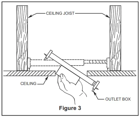 ARRANMORE LIGHTING AND FAN AR-2281 Santiago Ceiling Fan - Figure 3