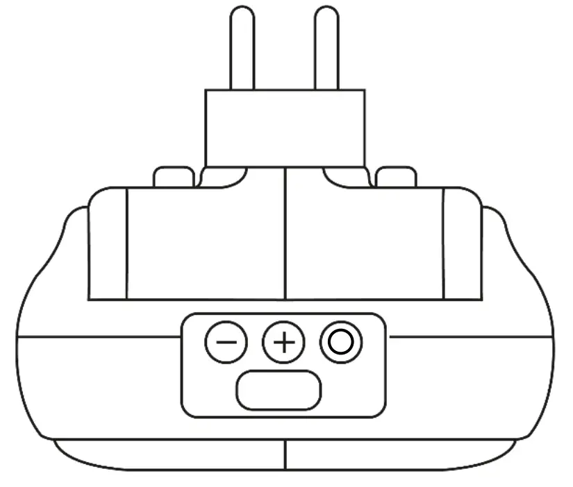 Russell Hobbs RHPH7001 220-240V Plug In Heater - CONTROL PANEL