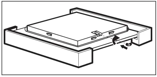 AEG HKB64029UM Flush Burner Gas Hob 60 cm - Assembly 2