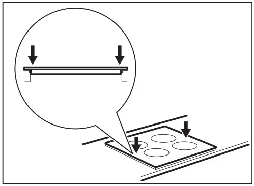 AEG HKB64029UM Flush Burner Gas Hob 60 cm - Assembly 5