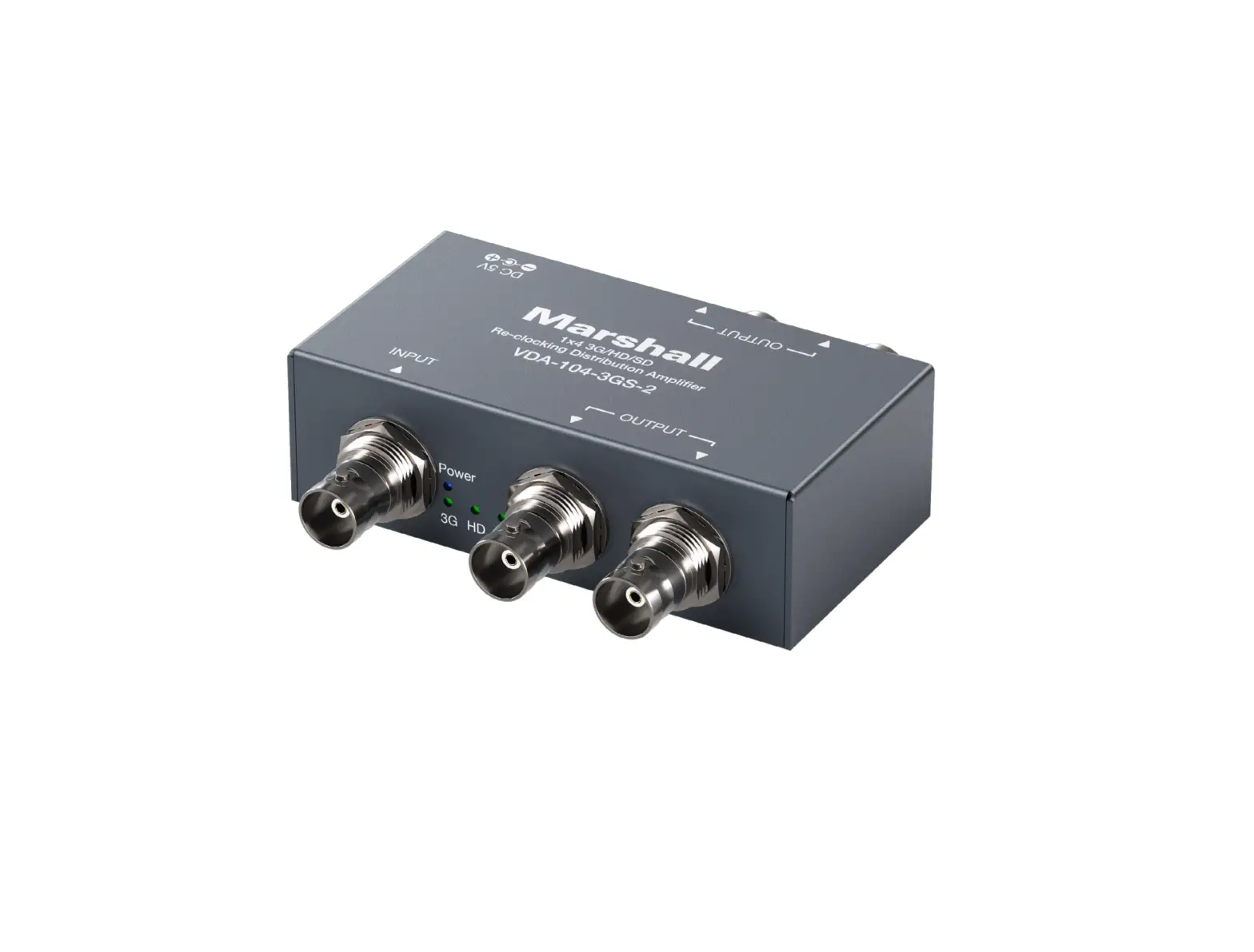 Marshall Vda-104-3gs-2 1x4 3g-hd-sd-sdi Re-clocking Distribution Amplifier User Manual