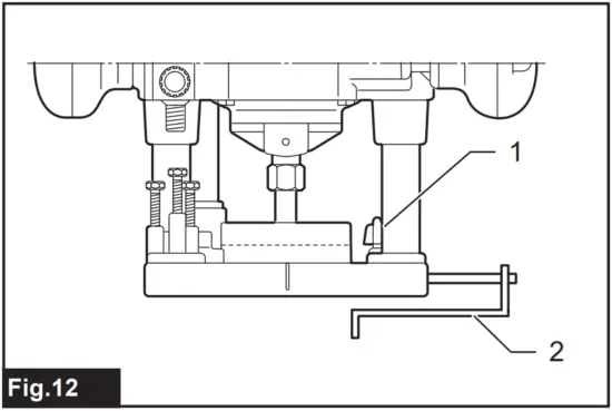 makita RP1111C Router - FIG 13
