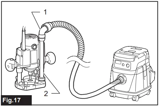 makita RP1111C Router - FIG 18