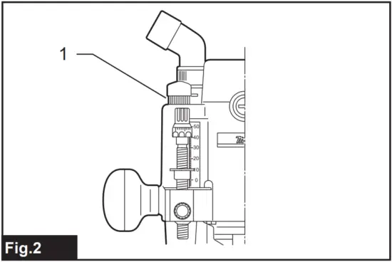 makita RP1111C Router - FIG 3