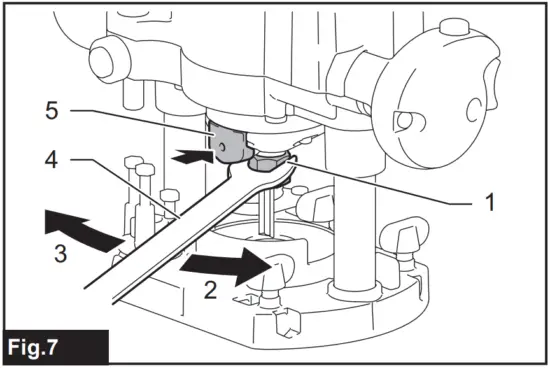 makita RP1111C Router - FIG 8