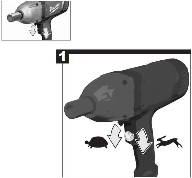 milwaukee IPWE 400 R-RQC 1-2 Inch Drive Impact Wrench-6