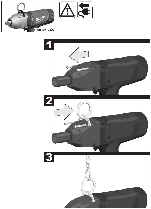 milwaukee IPWE 400 R-RQC 1-2 Inch Drive Impact Wrench-8