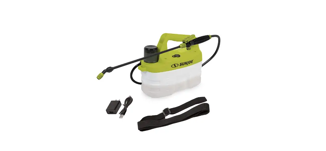Sunjoe Sj-aps-1g All Purpose Cordless Chemical Sprayer Owner's Manual