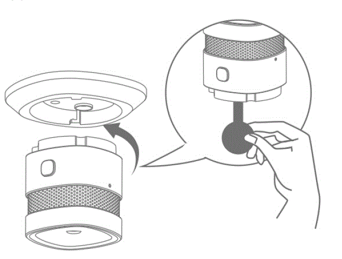 Heiman HS1SA Photoelectric Smoke Alarm fig 3