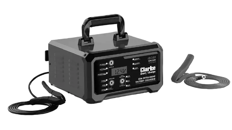 Clarke IBC80 12V and 24V 80A Intelligent Battery Charger