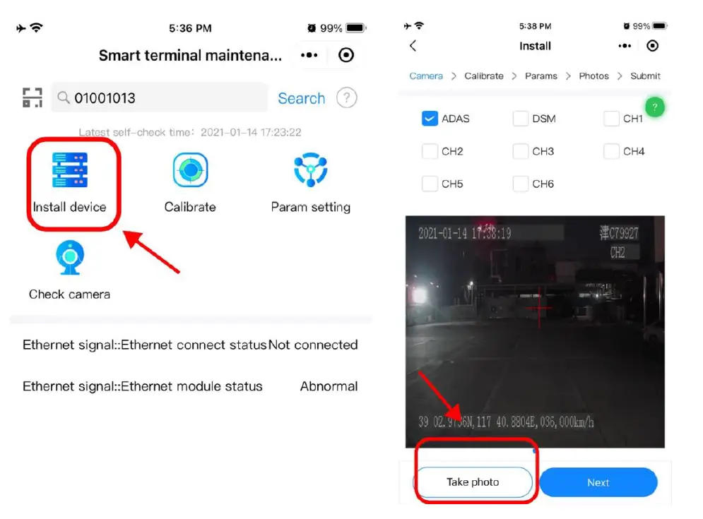 Aisafer Device management tool FIG 4