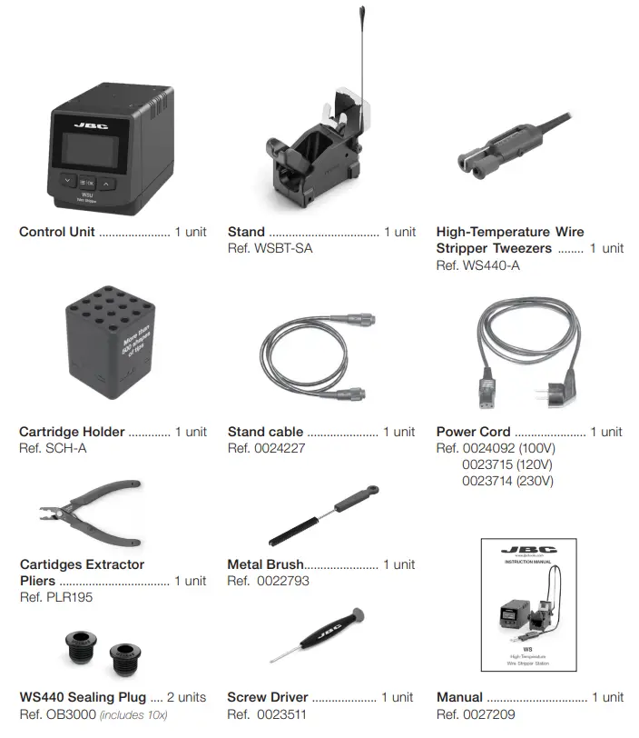 JBC WSB 9A (100V) High Temperature Wire Stripper Station - 1