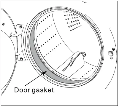clean door gasket