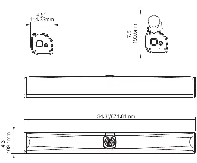 Recoil- PSB11 11-Drive -Waterproof- Amplified- All-In-One- Soundbar-01