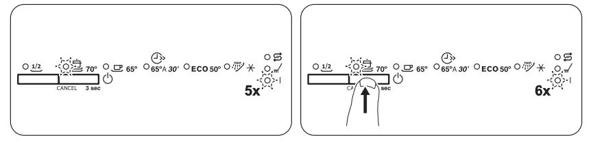 ADJUSTING THE WATER SOFTENER