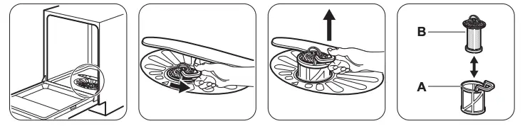 CLEANING THE FILTERS