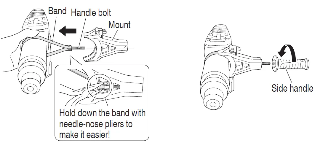 HiKOKI-DH45MA-Rotary-Hammer-fig-17