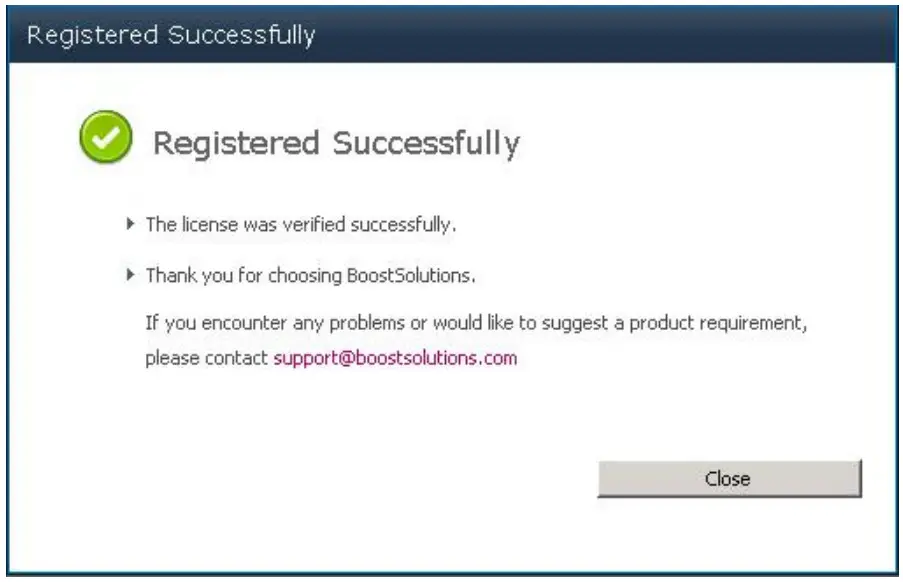 boostsolutions 10 Site User Directory - Information 1