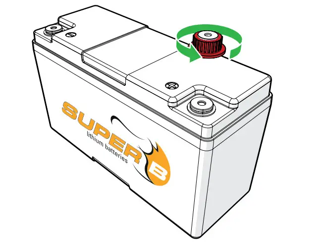 Super B 12V15Ah 12V Andrena Lithium Power battery - Figure 4